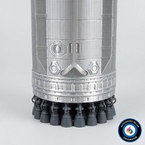 Super Heavy SpaceX B19 — vue 3
